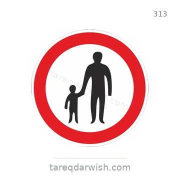 شاخصة المرور رقم 313