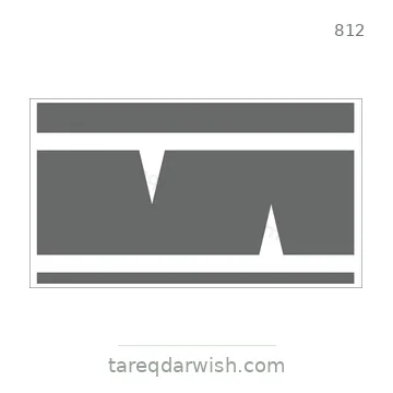 شاخصة المرور رقم 812